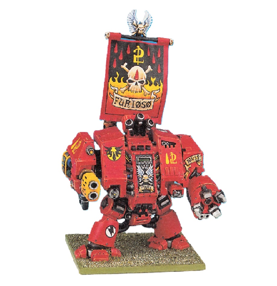 Classic Blood Angels Dreadnought
